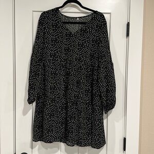 Polka Dot Midi Dress